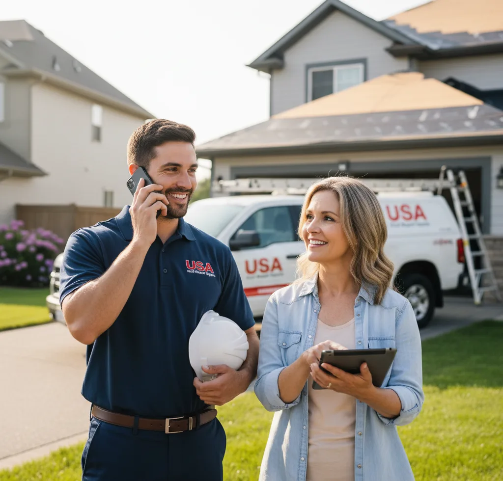 USA Roof Repair Experts customer support in Tonkawa